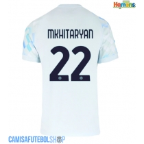 Camisa de time de futebol Inter Milan Henrikh Mkhitaryan #22 Replicas 2º Equipamento 2025-26 Manga Curta